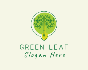 Garden Shovel Tree  logo