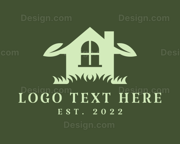 House Garden Landscaping Logo