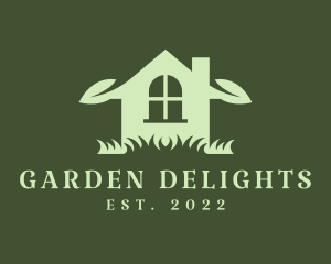 House Garden Landscaping logo design