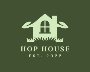 House Garden Landscaping logo design