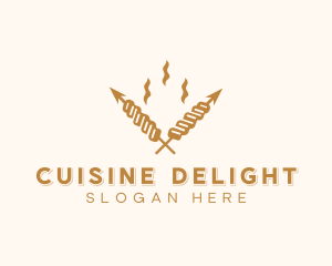 Asian Cuisine Kebab logo design