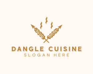 Asian Cuisine Kebab logo design