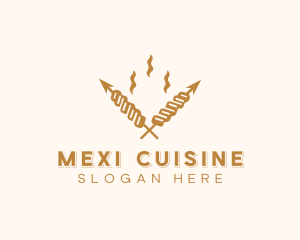 Asian Cuisine Kebab logo design