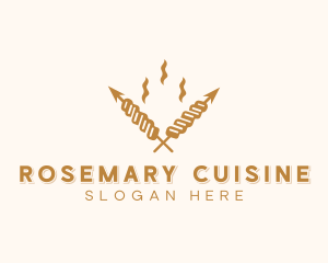 Asian Cuisine Kebab logo design