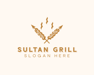 Asian Cuisine Kebab logo design