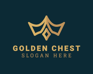 Golden Tiara Jewel logo design