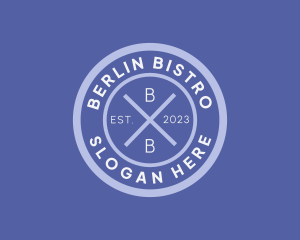 Hipster Pub Bistro logo design