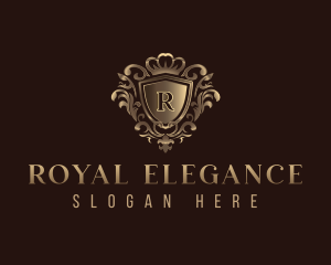 Ornamental Royal Crest logo design