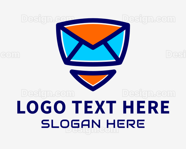 Digital Email Message Envelope Logo