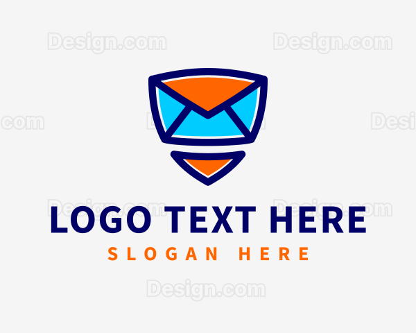 Digital Email Message Envelope Logo