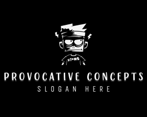 Streetwear Rebel Punk logo