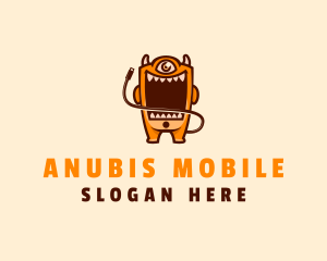 Gadget Monster Phone logo design