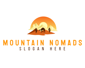 Camel Sand Dunes logo design