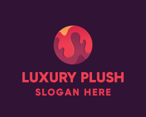 Drip Liquid Planet logo design