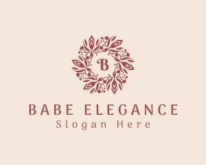 Elegant Wreath Jewelry logo design