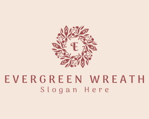 Elegant Wreath Jewelry logo design