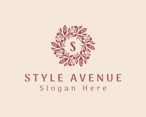 Elegant Wreath Jewelry logo design