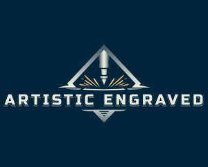 Laser Industrial Engraving logo design