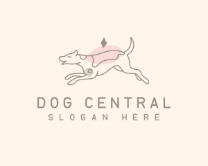 Happy Dog Clinic logo design