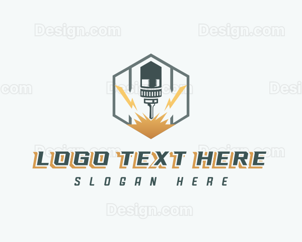 Machine Laser Cutter Logo