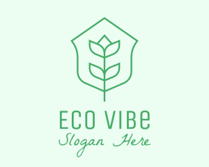 Floral Minimalist Plant Sustainability logo