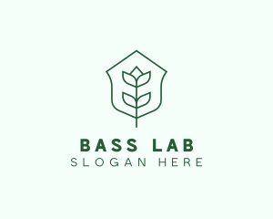 Floral Minimalist Plant Sustainability logo design