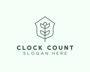 Floral Minimalist Plant Sustainability logo design