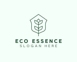 Floral Minimalist Plant Sustainability logo