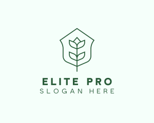 Floral Minimalist Plant Sustainability logo design