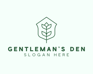 Floral Minimalist Plant Sustainability logo design