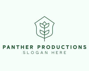 Floral Minimalist Plant Sustainability logo design