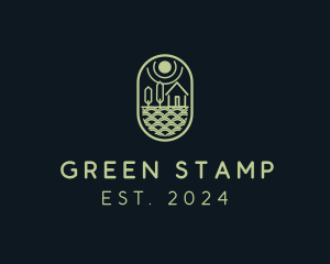 Green Farm House  logo design