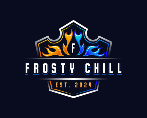 Hot Cold Flame logo
