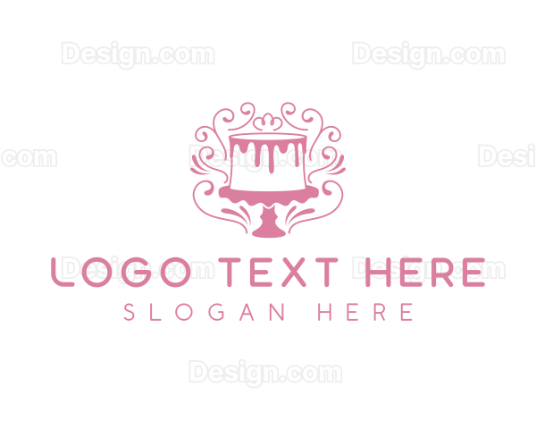 Cake Sweets Dessert Logo