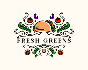 Organic Vegan Restaurant logo