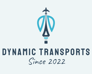 Plane Aviation Transport  logo design