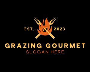 Fire Grill Restaurant logo design