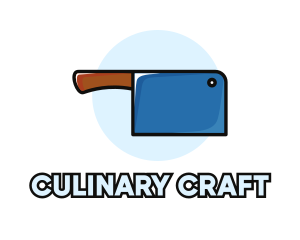 Butcher Cleaver Knife logo