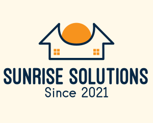 Sunrise Home Listing  logo design