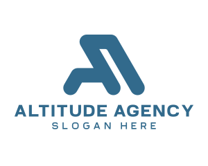 Business Agency Letter A logo