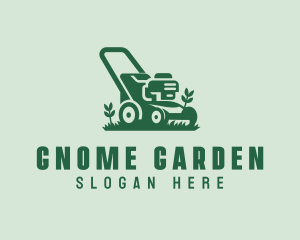 Garden Lawn Mower logo design