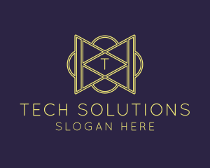 Digital Tech Telecom logo design