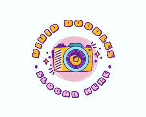 Cute Quirky Camera logo design