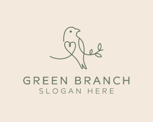 Bird Branch Sanctuary logo design