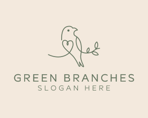 Bird Branch Sanctuary logo design