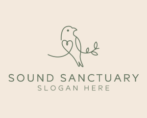 Bird Branch Sanctuary logo design