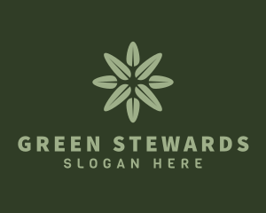 Green Leaf Botanical logo design