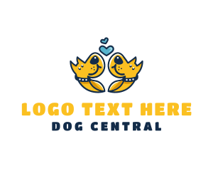 Dog Heart Vet logo design