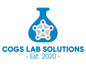 Blue Research Laboratory logo design