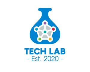 Blue Research Laboratory logo design